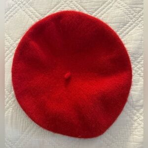 Ralph Lauren Red Beret One size